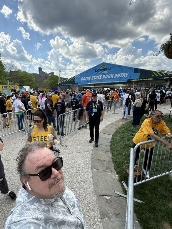 Entrance to Point State Park's NFL Experience